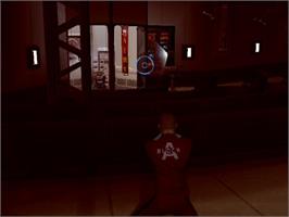 In game image of State Of Emergency 2 on the Sony Playstation 2.
