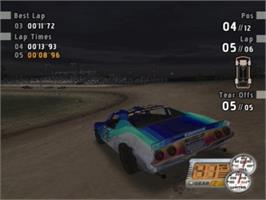 In game image of Stock Car Speedway on the Sony Playstation 2.