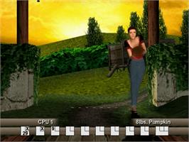 In game image of Strike Force Bowling on the Sony Playstation 2.