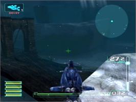 In game image of Sub Rebellion on the Sony Playstation 2.