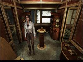 In game image of Syberia 2 on the Sony Playstation 2.