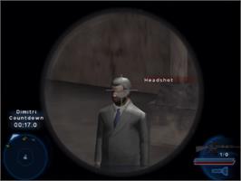 In game image of Syphon Filter - The Omega Strain on the Sony Playstation 2.