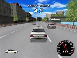 In game image of Taxi 3 on the Sony Playstation 2.