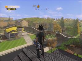 In game image of Tony Hawk's Project 8 on the Sony Playstation 2.