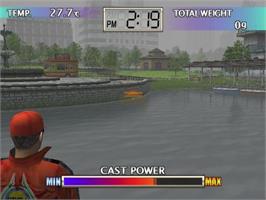 In game image of Top Angler - Real Bass Fishing on the Sony Playstation 2.