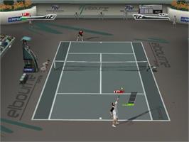 In game image of Top Spin on the Sony Playstation 2.