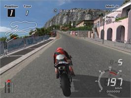 In game image of Tourist Trophy on the Sony Playstation 2.