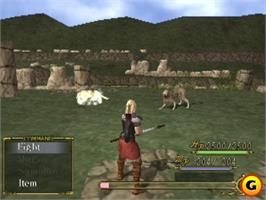 In game image of Tsugunai - Atonement on the Sony Playstation 2.