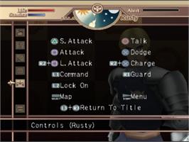 In game image of Vampire Panic on the Sony Playstation 2.