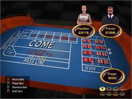In game image of Vegas Casino 2 on the Sony Playstation 2.