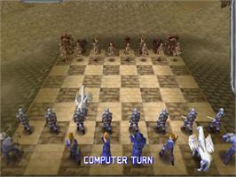 In game image of War Chess on the Sony Playstation 2.