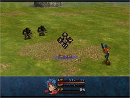 In game image of Wild Arms Alter Code - F on the Sony Playstation 2.