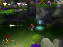 In game image of Winx Club on the Sony Playstation 2.