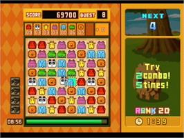In game image of Zoo Puzzle on the Sony Playstation 2.