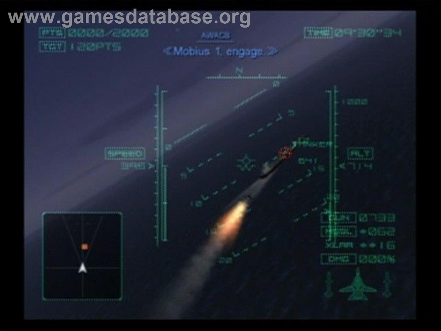 Ace Combat - Distant Thunder - Sony Playstation 2 - Artwork - In Game
