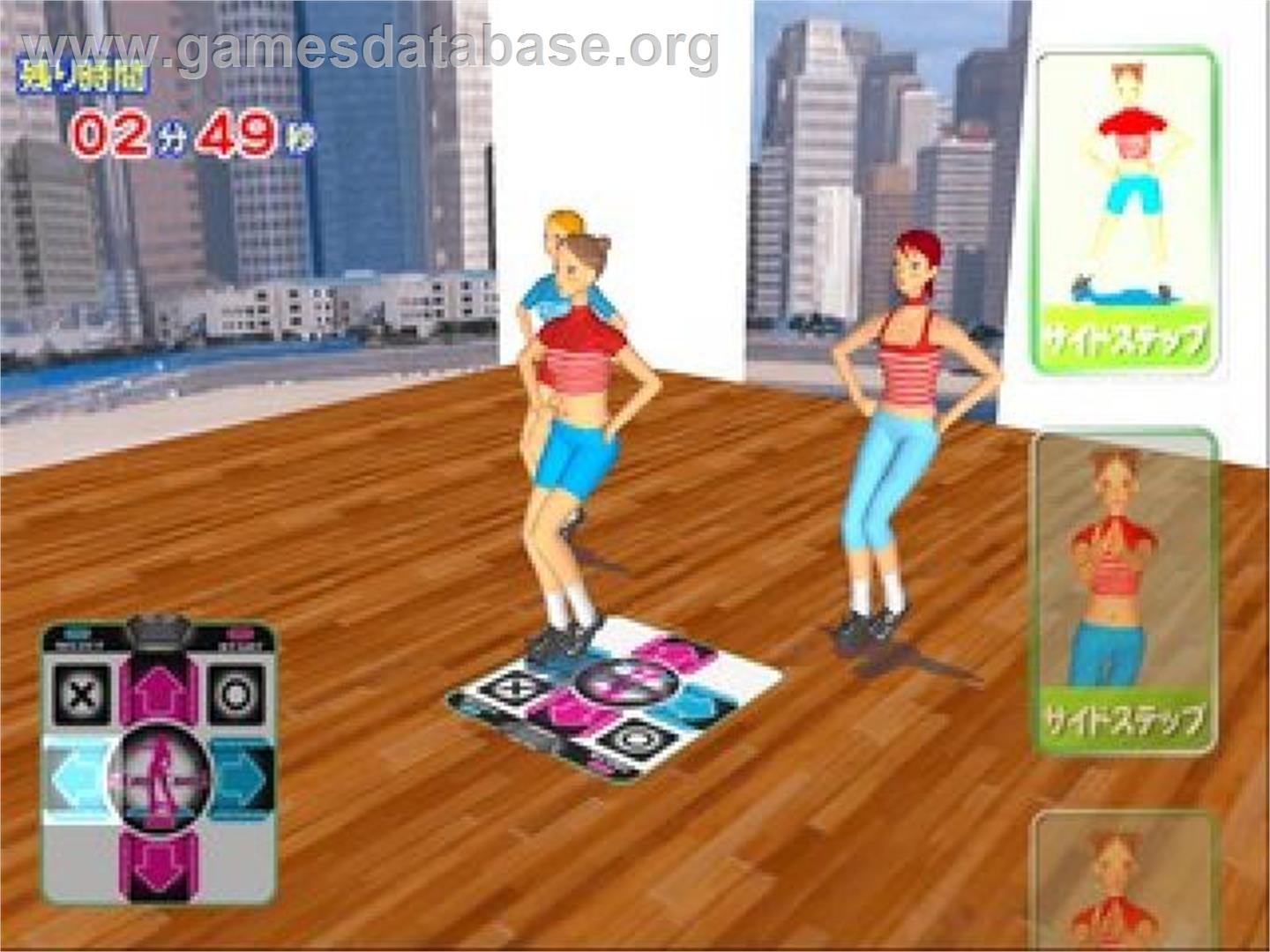 Aerobics Revolution - Sony Playstation 2 - Artwork - In Game