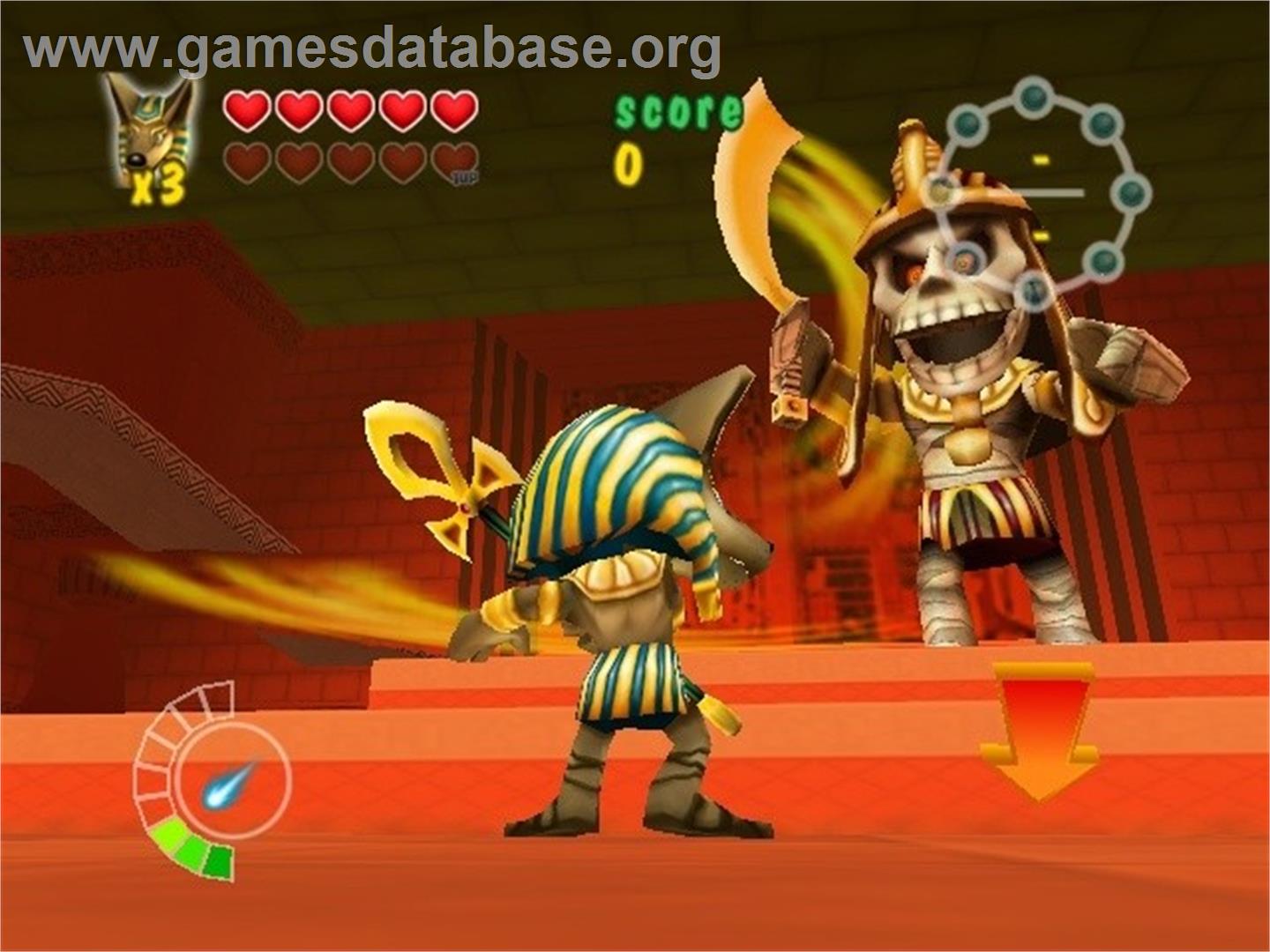Anubis 2 - Sony Playstation 2 - Artwork - In Game