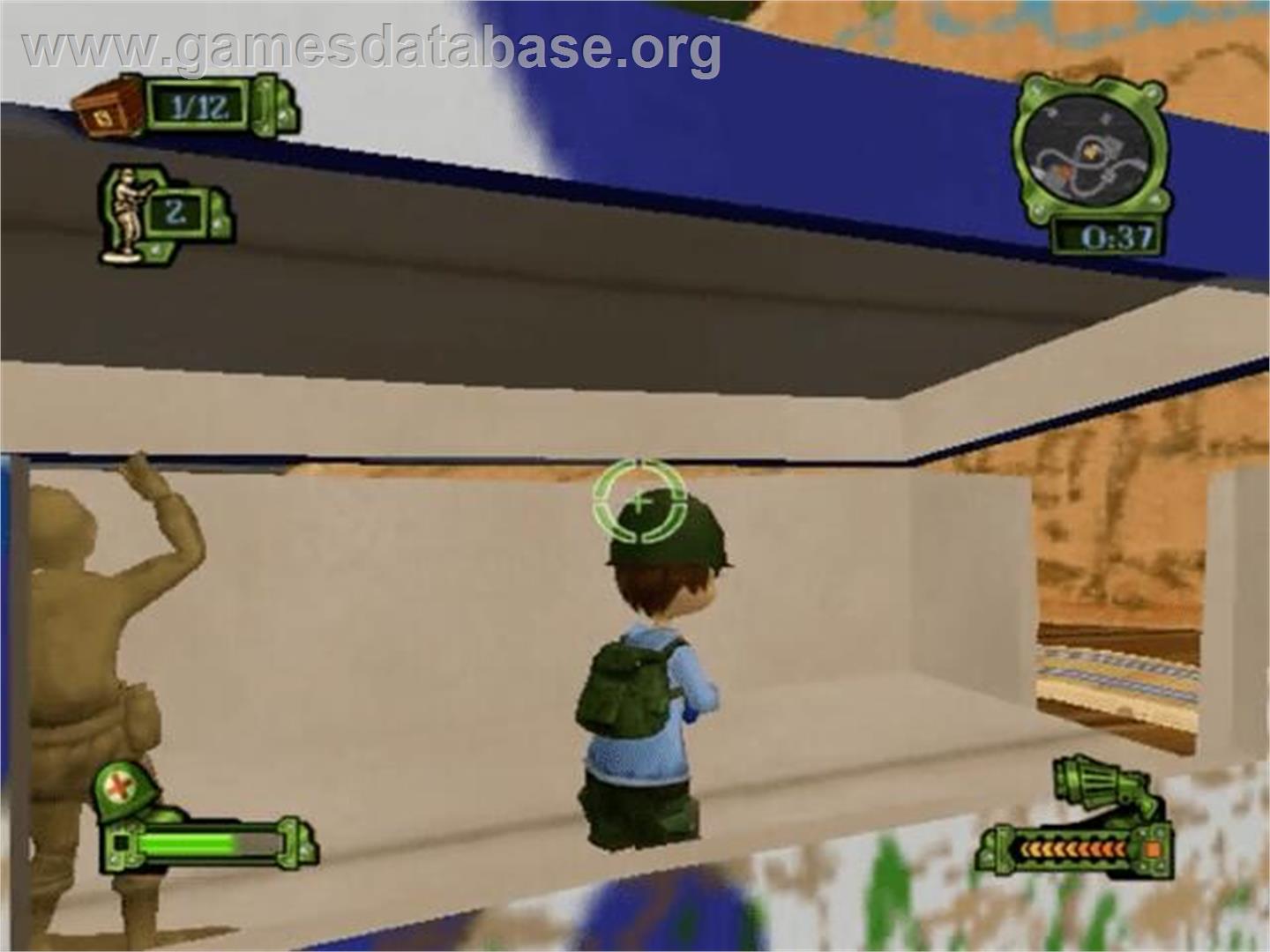Army Men - Soldiers Of Misfortune - Sony Playstation 2 - Artwork - In Game