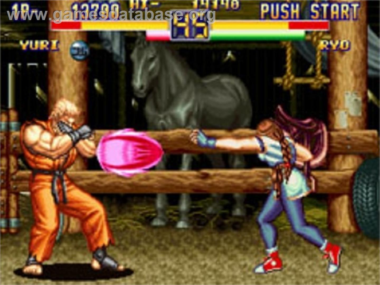 Art Of Fighting Anthology - Sony Playstation 2 - Artwork - In Game