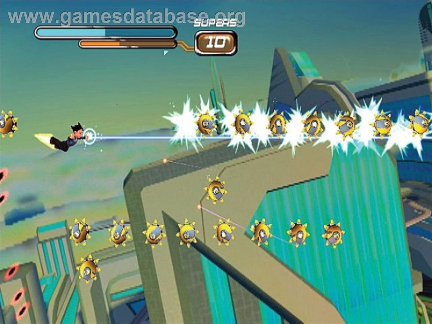 Astro Boy - The Video Game - Sony Playstation 2 - Artwork - In Game