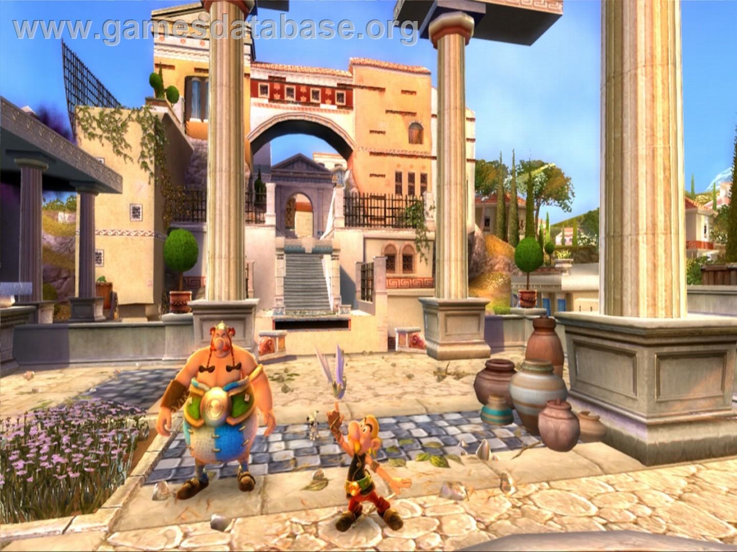 Astérix at the Olympic Games - Sony Playstation 2 - Artwork - In Game