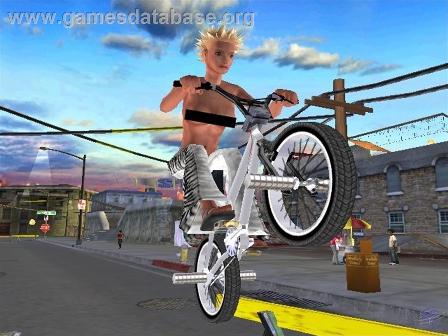 BMX XXX - Sony Playstation 2 - Artwork - In Game