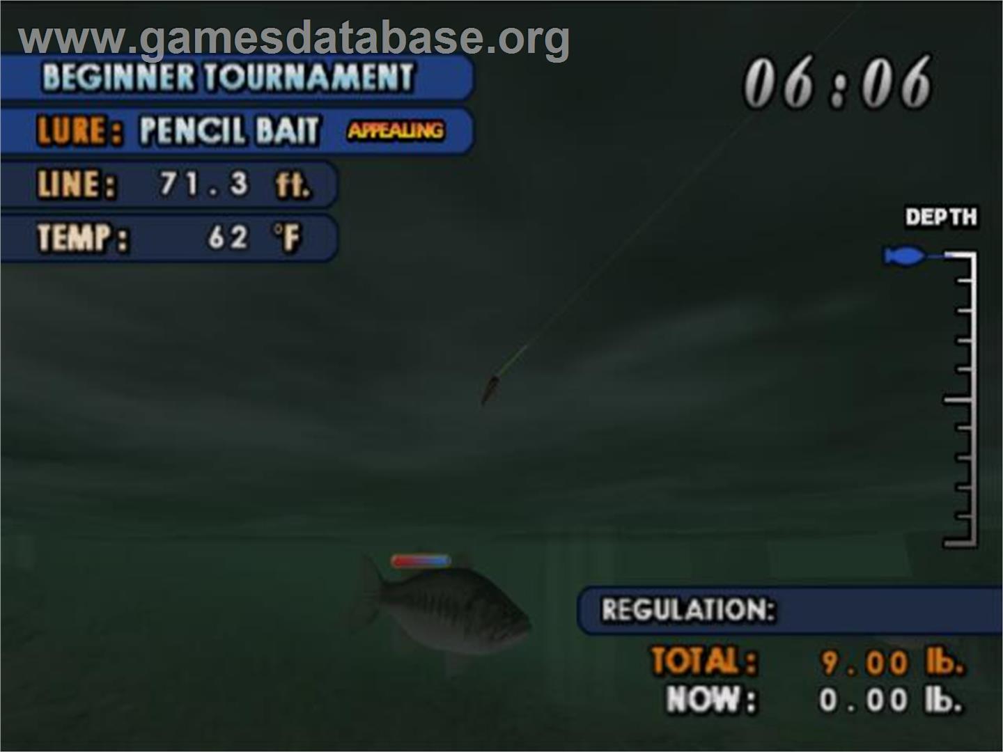 Bass Master Fishing - Sony Playstation 2 - Artwork - In Game