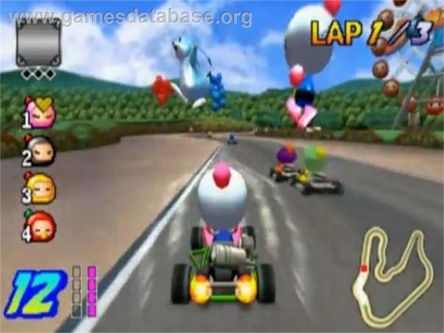 Bomberman Kart - Sony Playstation 2 - Artwork - In Game
