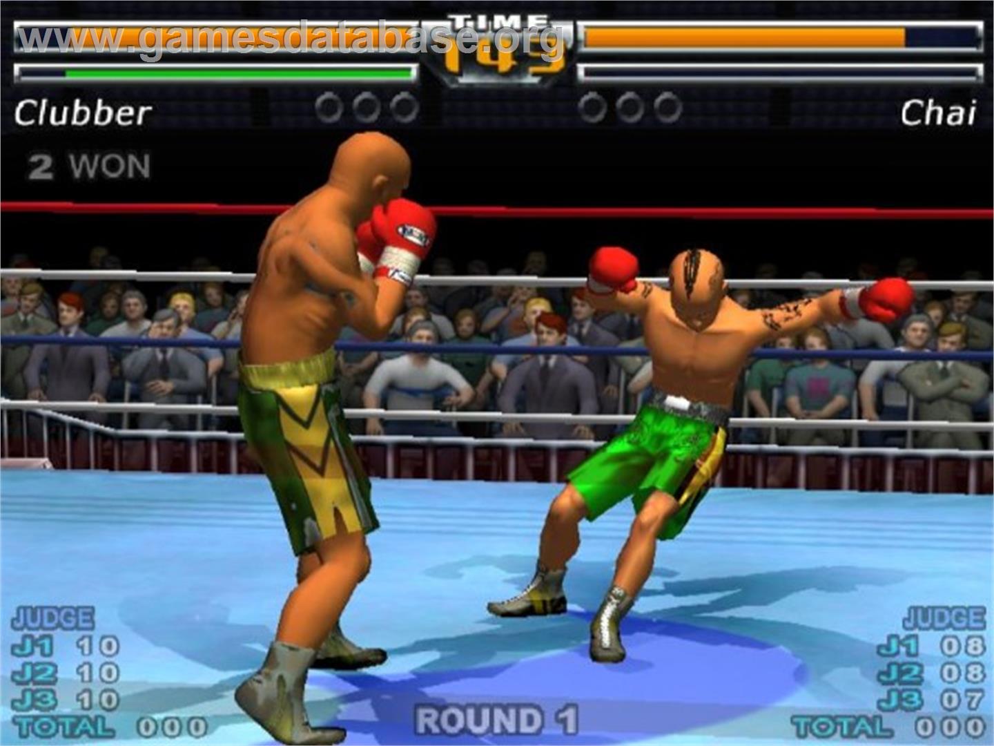 Boxing Champions - Sony Playstation 2 - Artwork - In Game