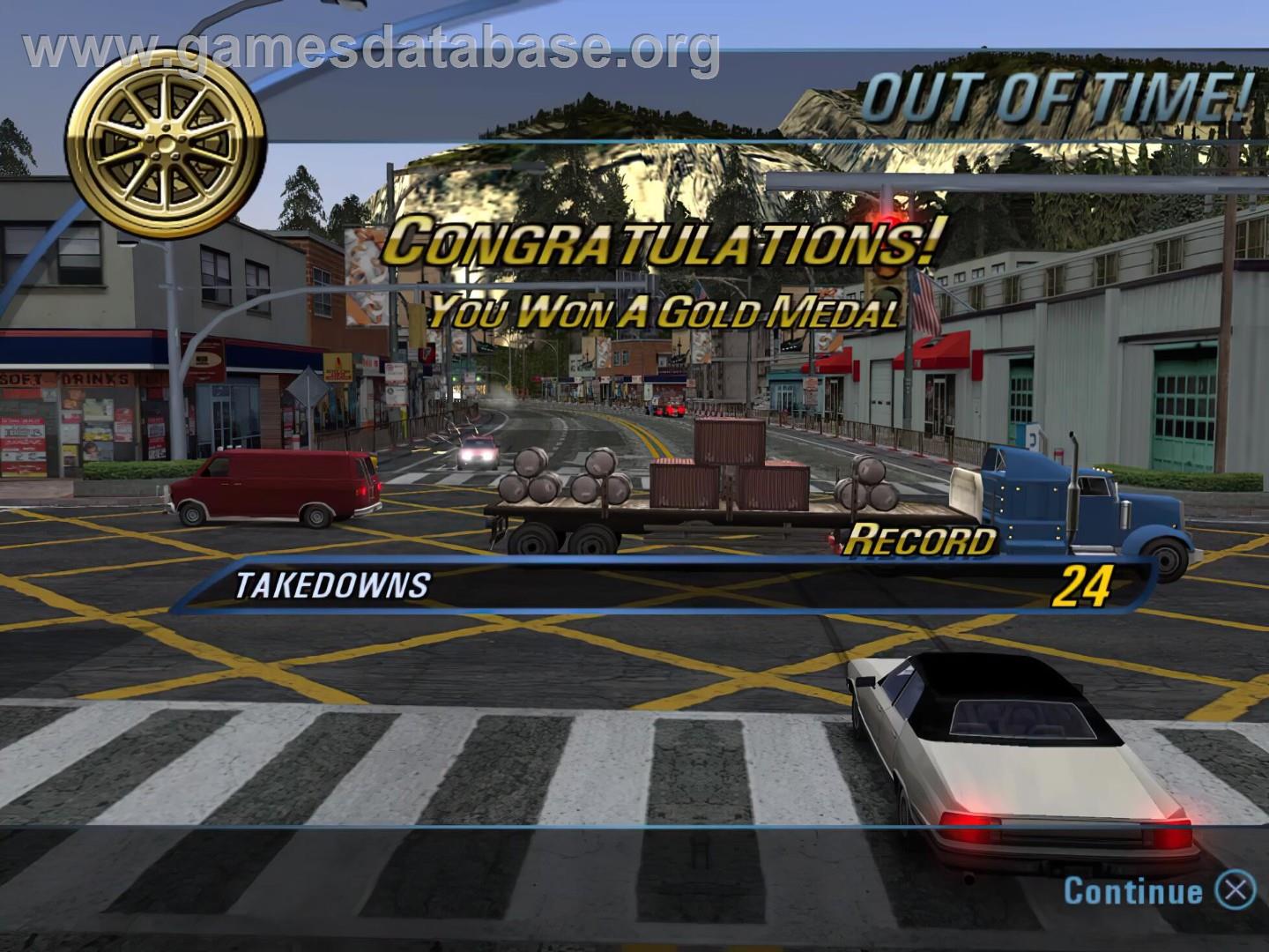Burnout 3 - Takedown - Sony Playstation 2 - Artwork - In Game