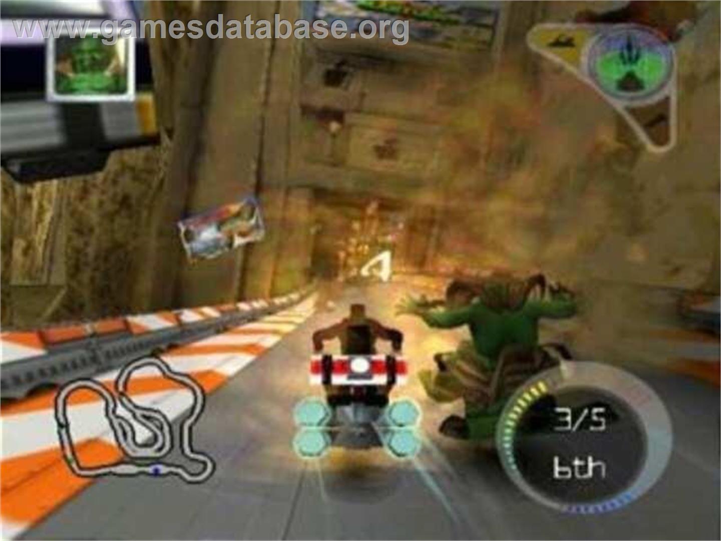 Butt-ugly Martians - Zoom Or Doom! - Sony Playstation 2 - Artwork - In Game