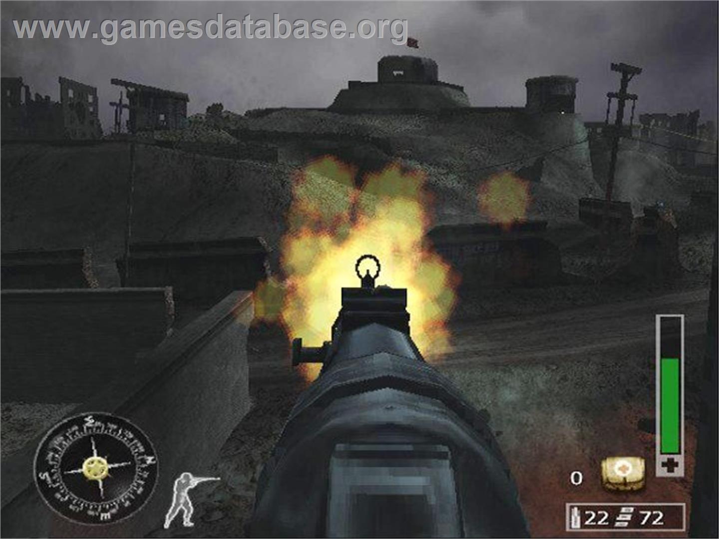 Call Of Duty - Finest Hour - Sony Playstation 2 - Artwork - In Game