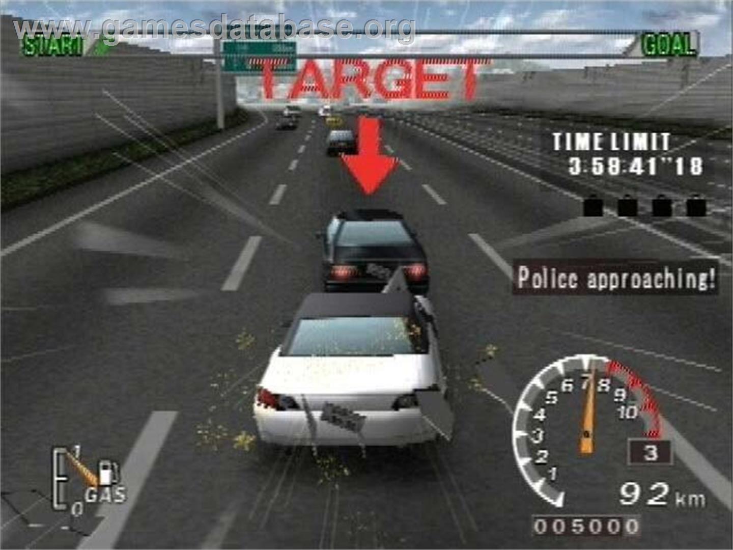 Car Racing Challenge - Sony Playstation 2 - Artwork - In Game