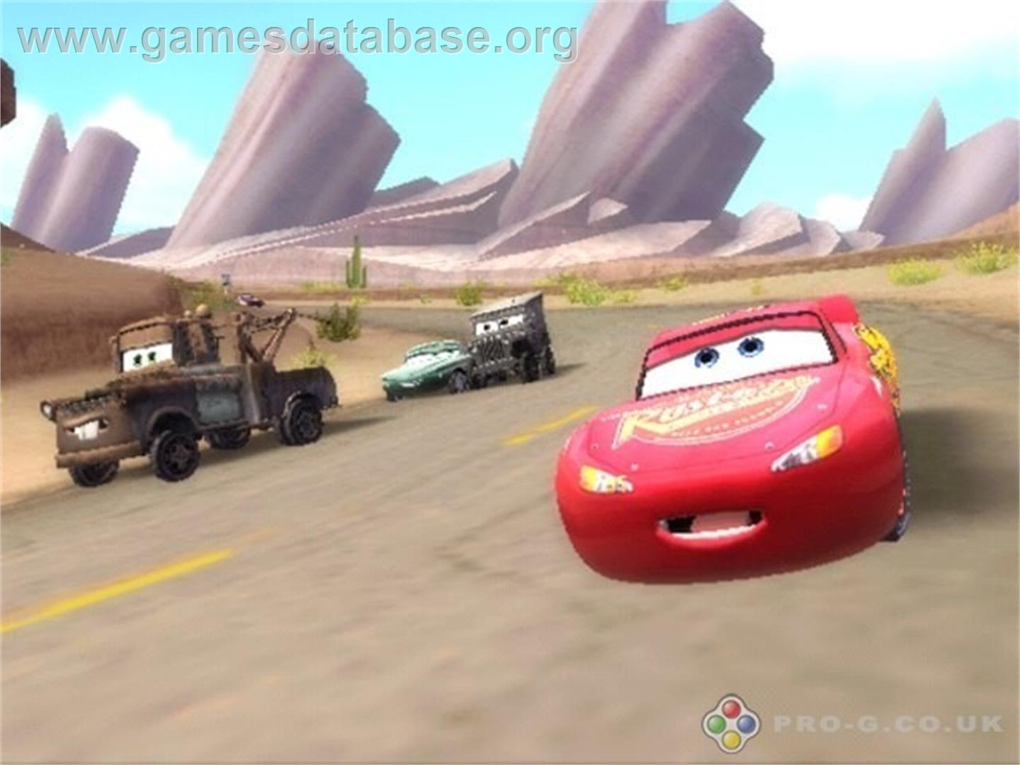 Cars - Sony Playstation 2 - Artwork - In Game