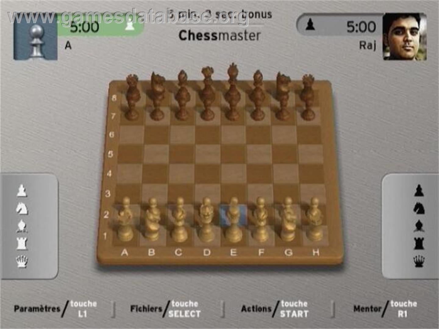 Chessmaster - Sony Playstation 2 - Artwork - In Game