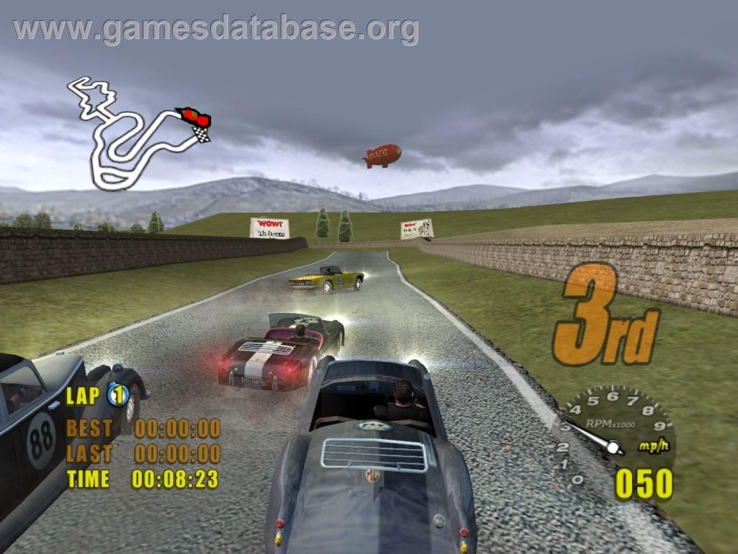 Classic British Motor Racing - Sony Playstation 2 - Artwork - In Game
