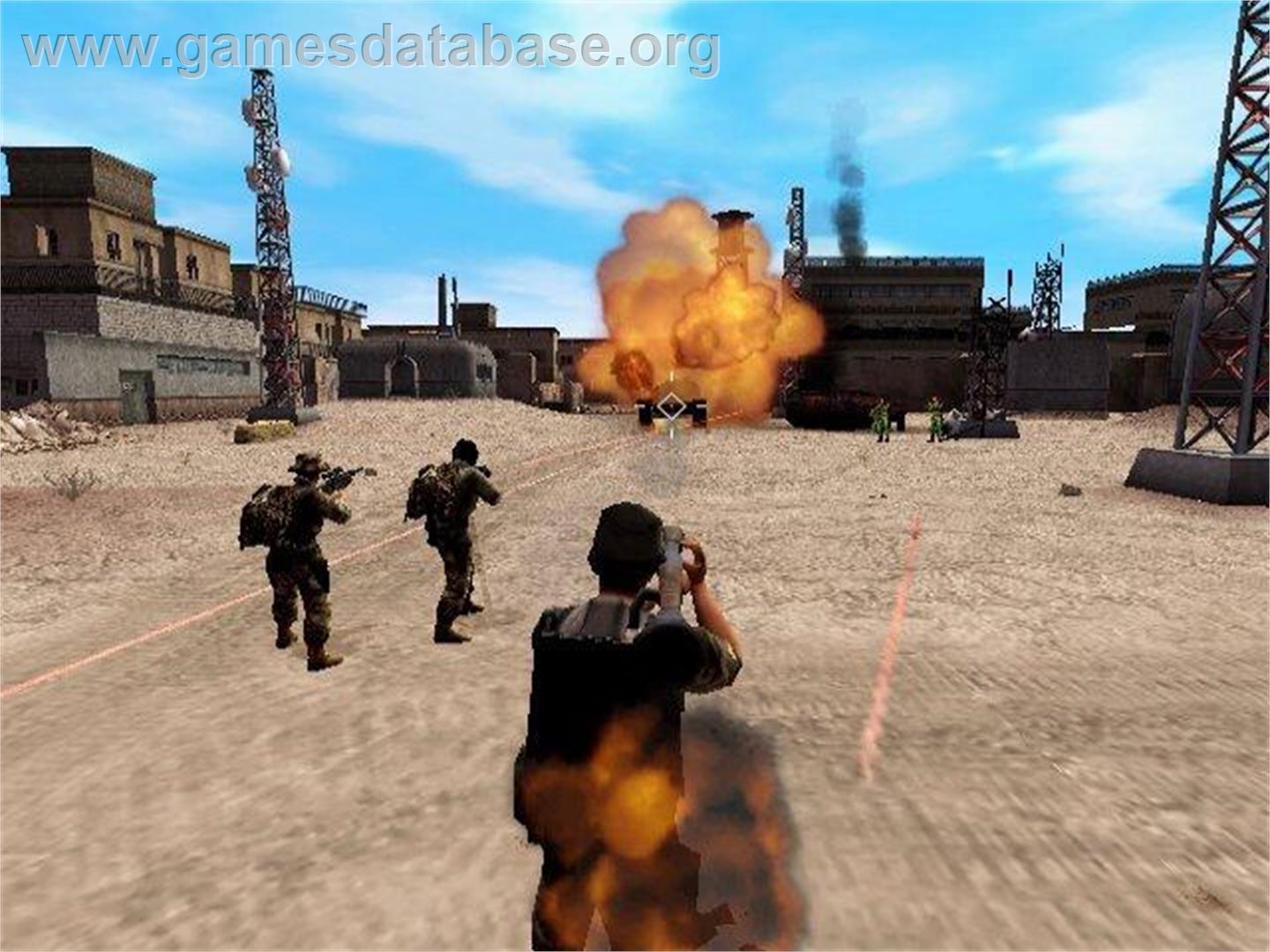 Conflict - Desert Storm 2 - Sony Playstation 2 - Artwork - In Game