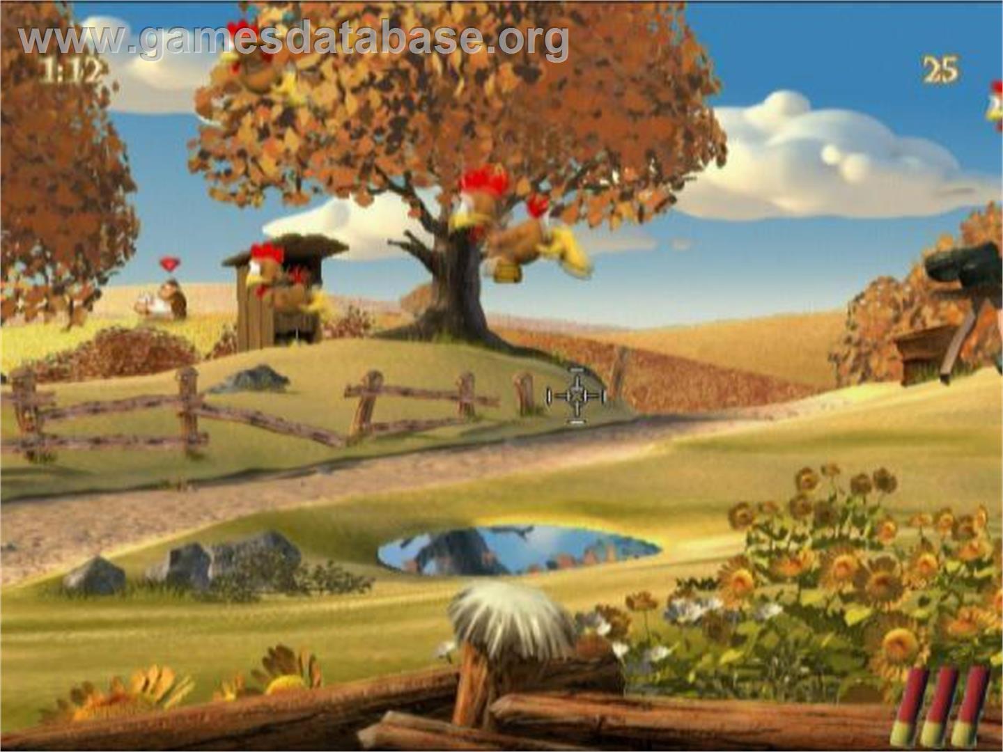 Crazy Chicken X - Sony Playstation 2 - Artwork - In Game