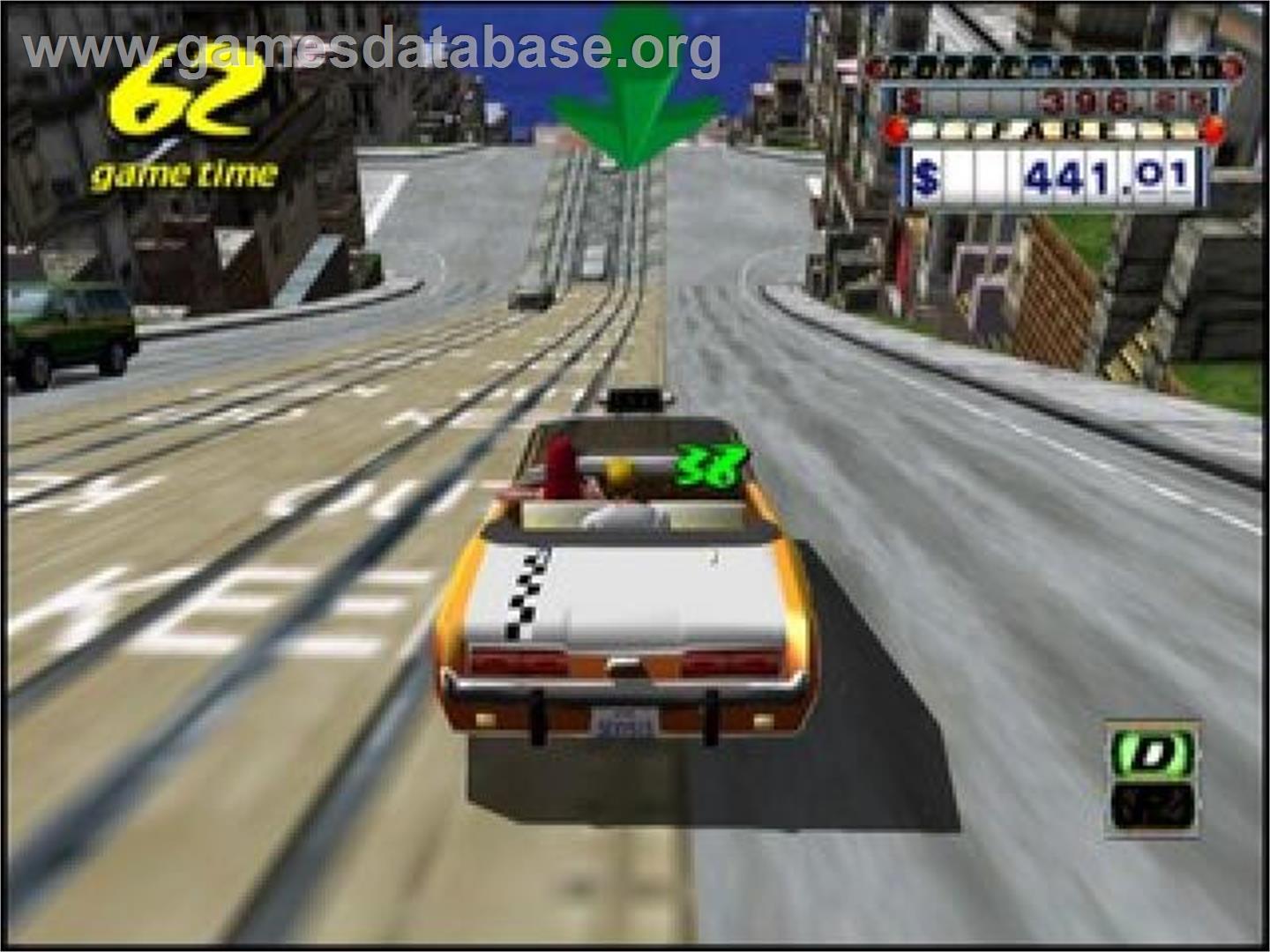 Crazy Taxi - Sony Playstation 2 - Artwork - In Game