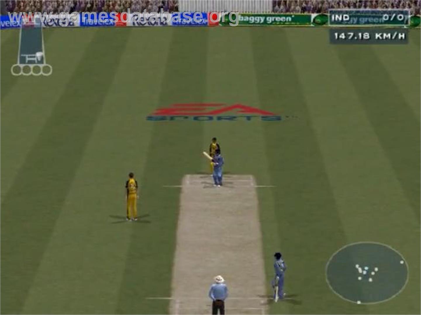 Cricket 2004 - Sony Playstation 2 - Artwork - In Game