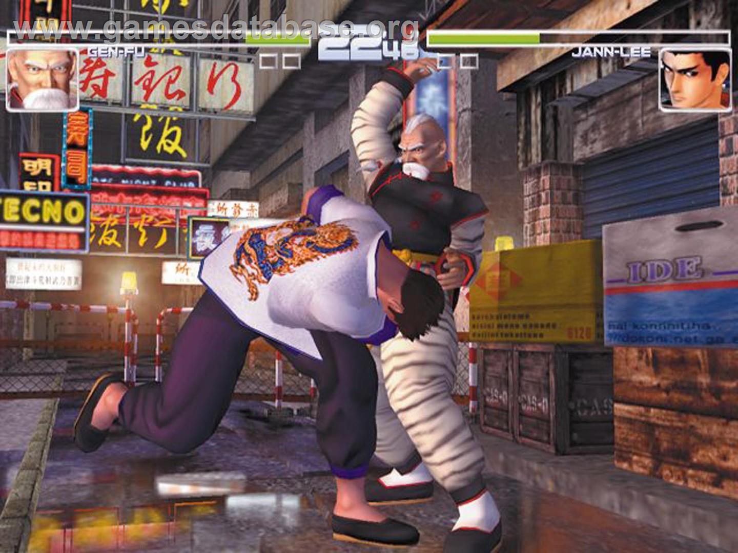 DOA2 - Dead or Alive 2 - Sony Playstation 2 - Artwork - In Game