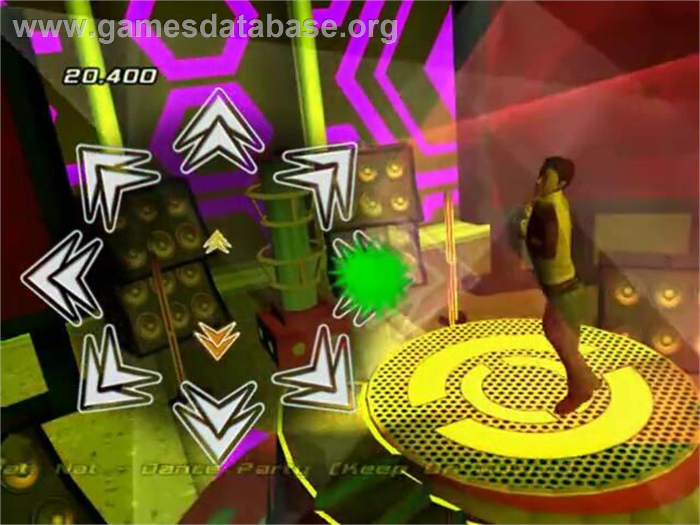 Dance Party Pop Hits - Sony Playstation 2 - Artwork - In Game
