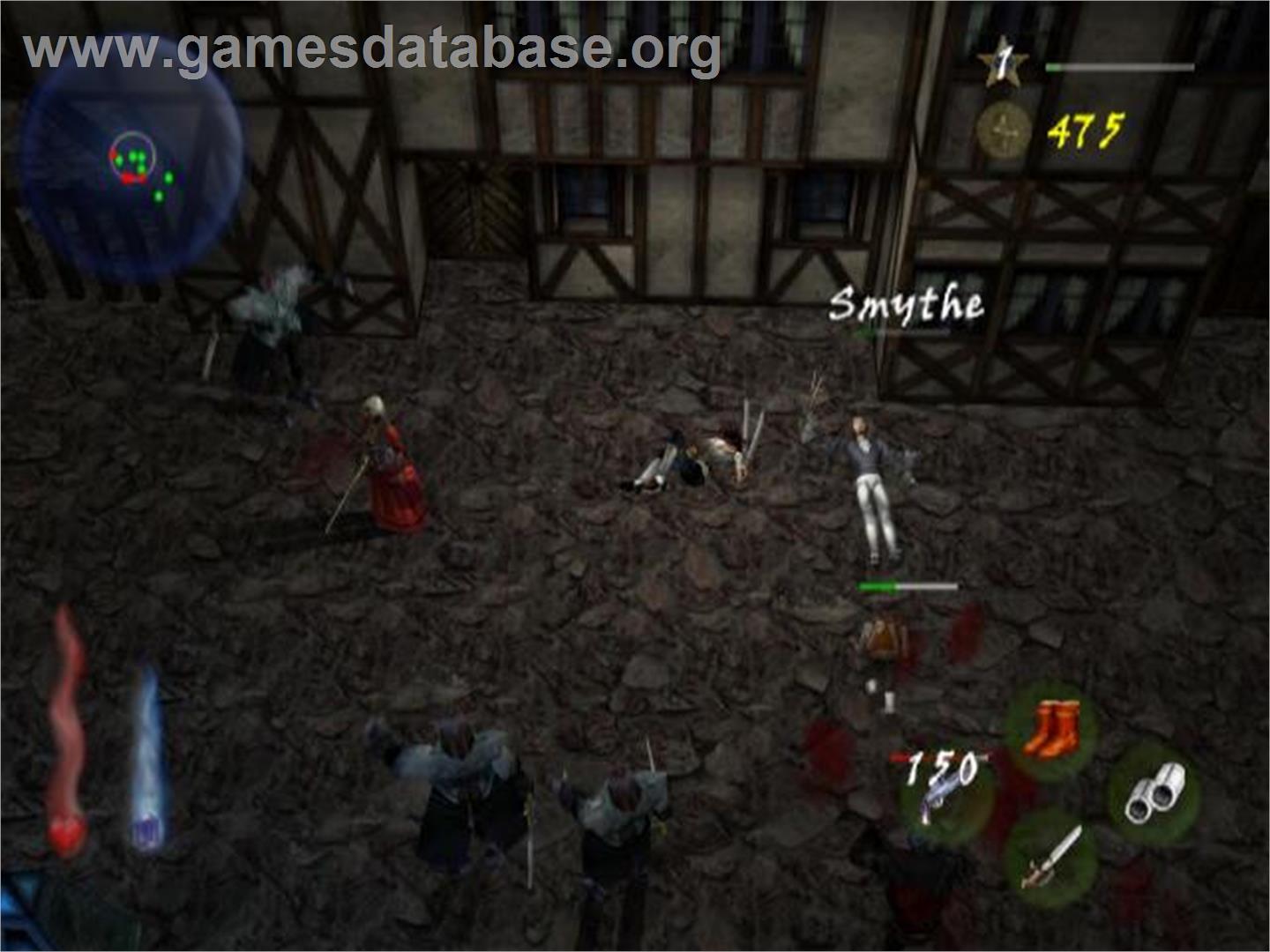 Dark Angel - Vampire Apocalypse - Sony Playstation 2 - Artwork - In Game