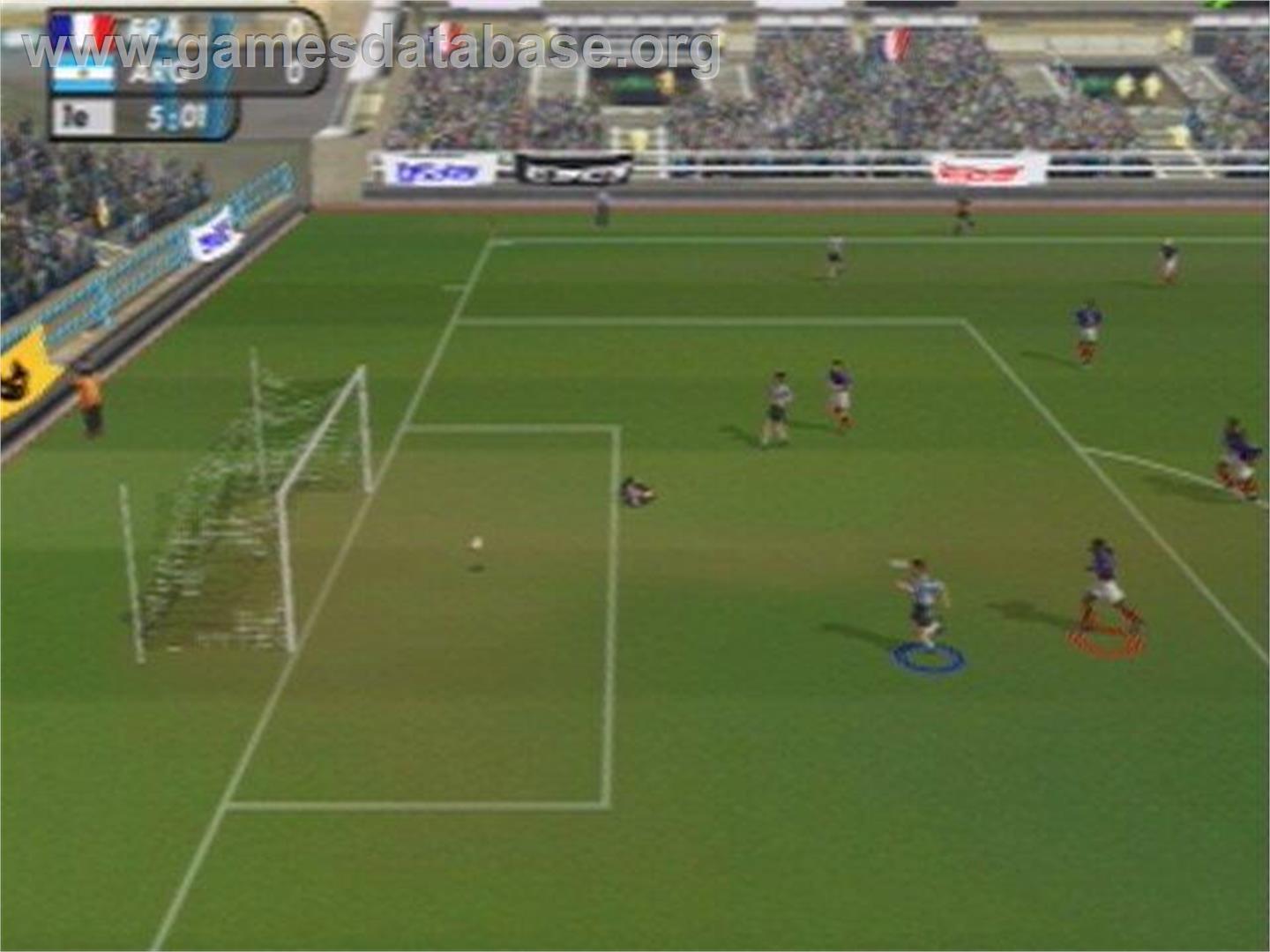 David Beckham Soccer - Sony Playstation 2 - Artwork - In Game