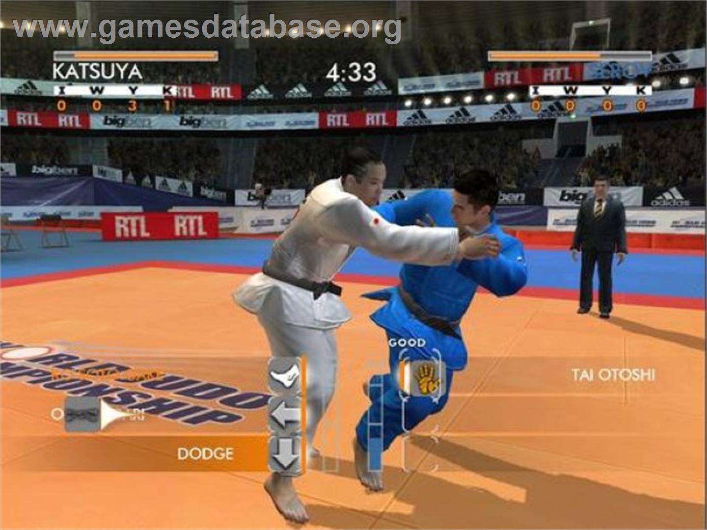 David Douillet Judo - Sony Playstation 2 - Artwork - In Game