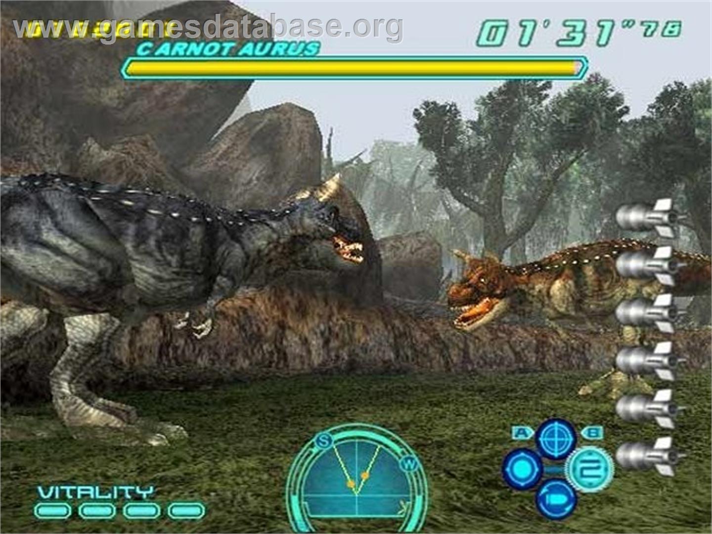 Dino Stalker - Sony Playstation 2 - Artwork - In Game
