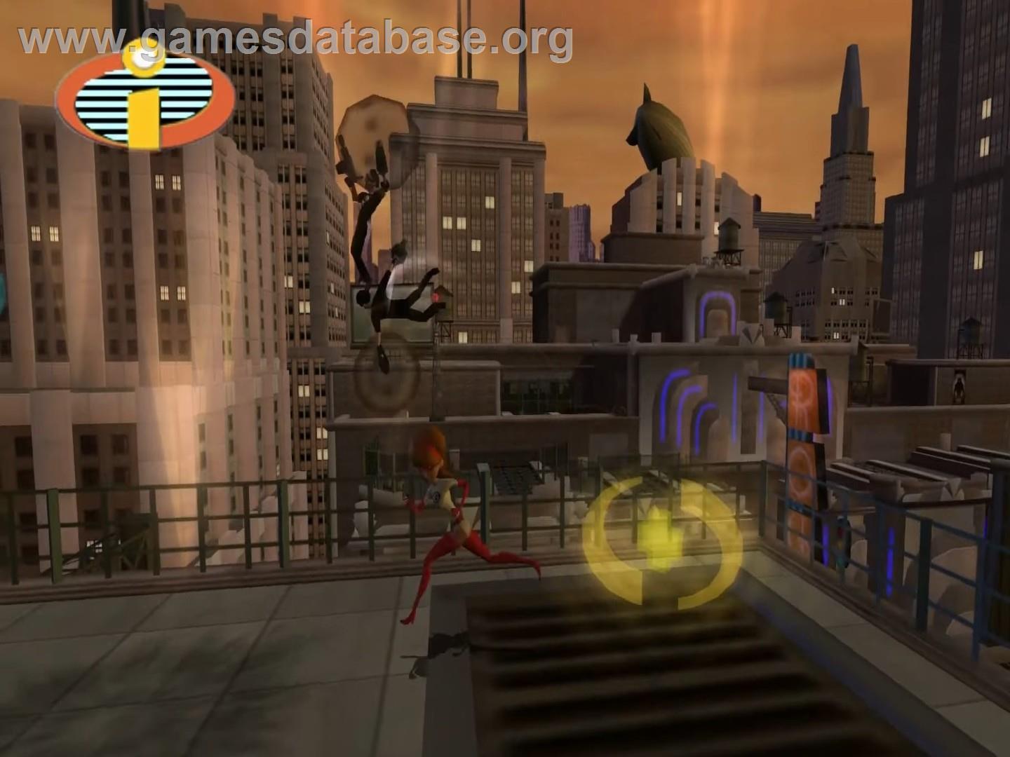 Disney Pixar The Incredibles - Sony Playstation 2 - Artwork - In Game