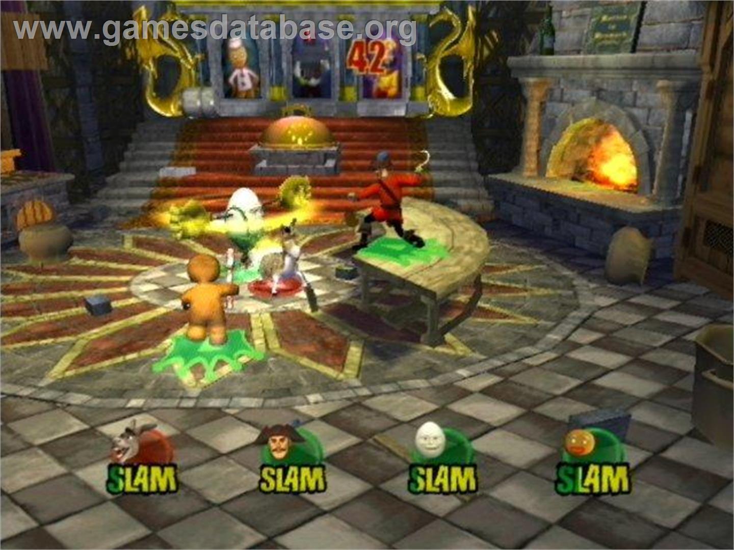 Dreamworks Shrek - Superslam - Sony Playstation 2 - Artwork - In Game