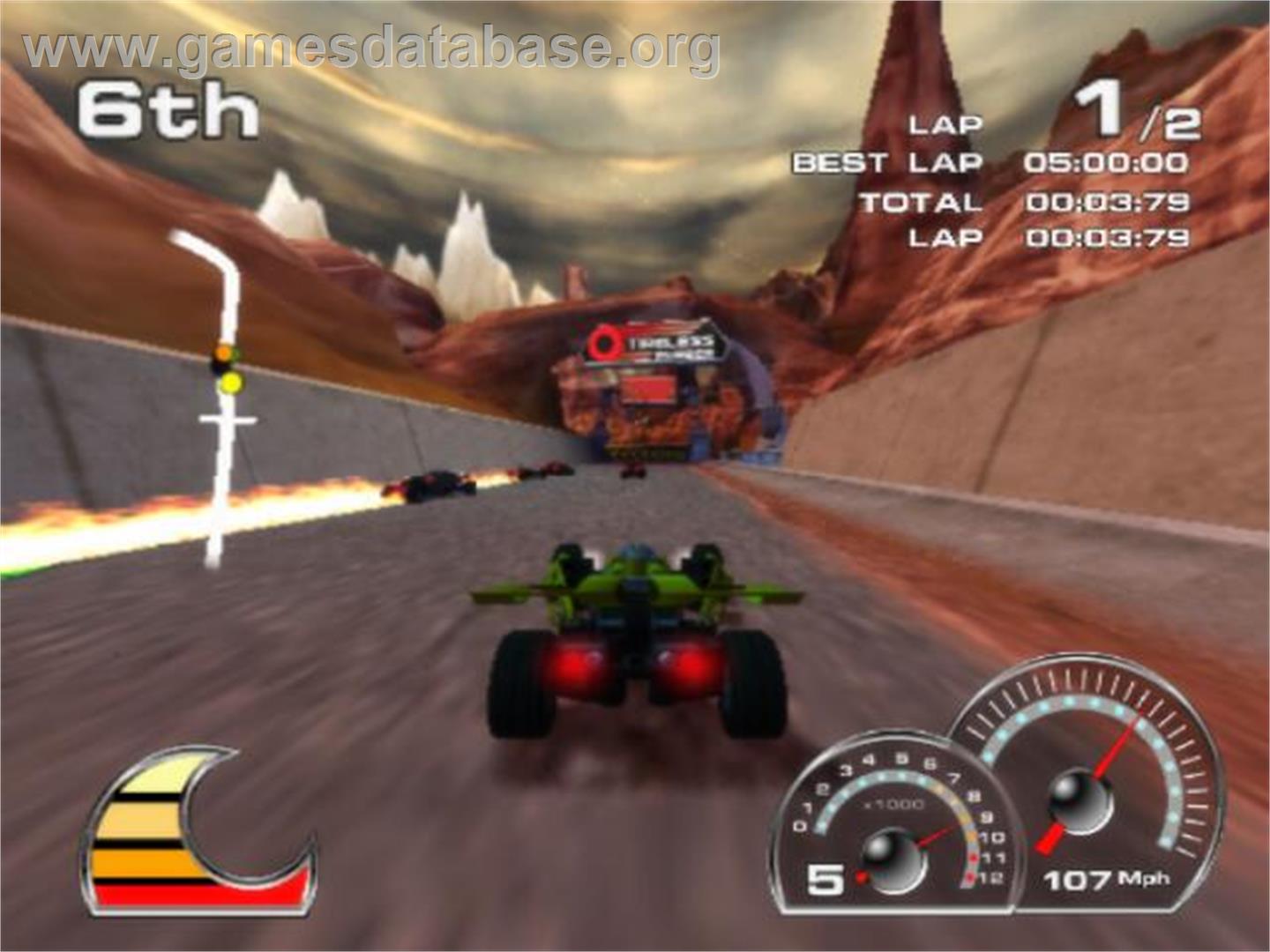 Drome Racers - Sony Playstation 2 - Artwork - In Game