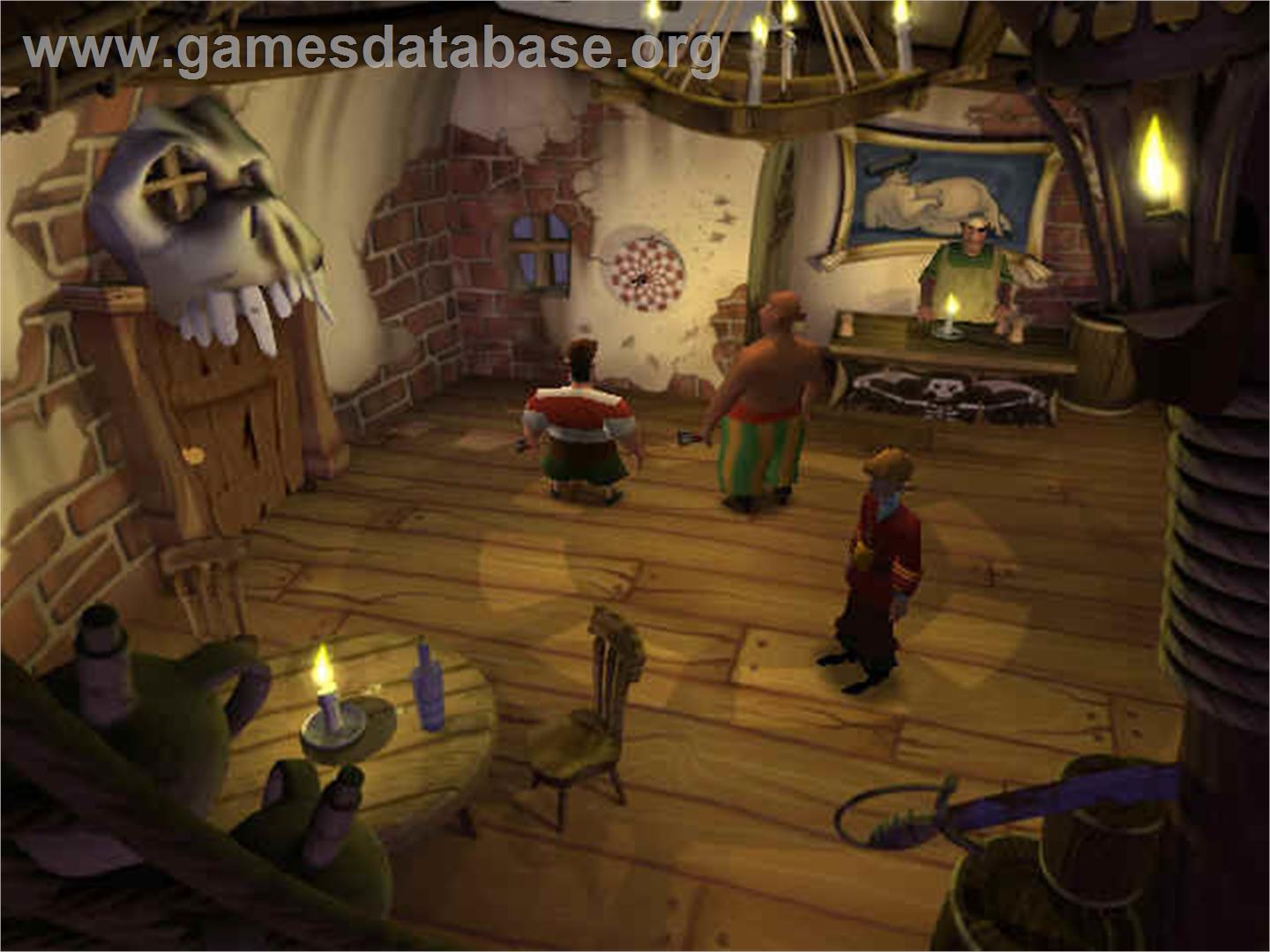 Escape From Monkey Island - Sony Playstation 2 - Artwork - In Game